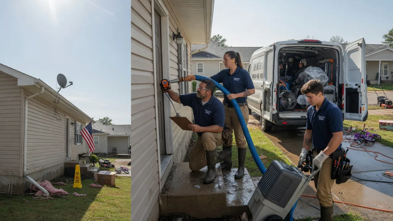 Ceiling Water Damage Restoration in New Castle, PA near me