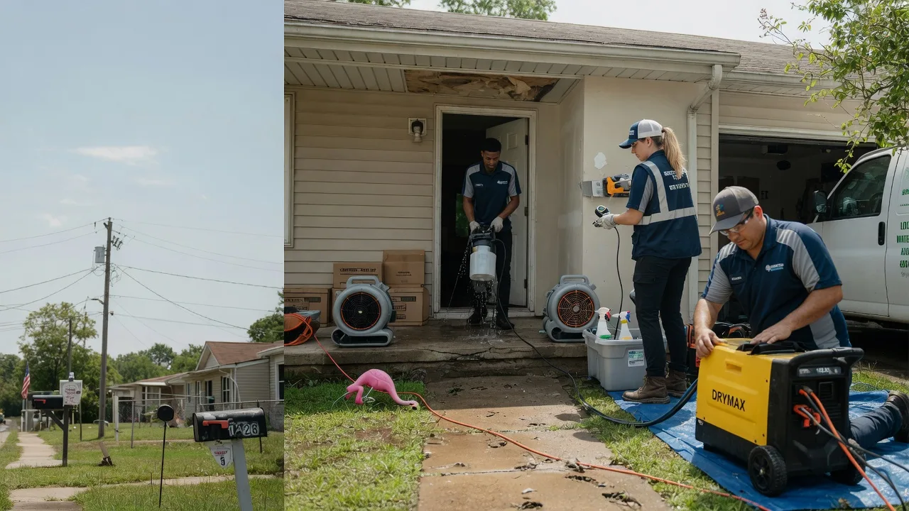 Storm Damage Water Removal in New Castle, PA near me